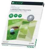 Laminovacia fólia, 80 mikr., A4, lesklá, UDT technológia, LEITZ 