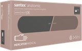 Latexové rukavice MERCATOR santex® anatomic PP 2X50ks/bal.