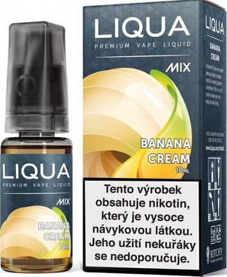 LIQUA MIX Banana Cream 10ml 18mg