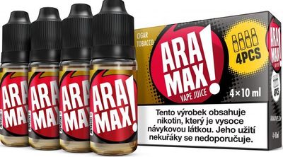 Liquid ARAMAX Cigar Tobacco 4x10ml 6mg