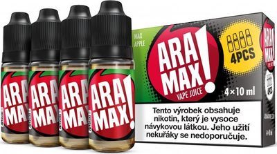 Liquid ARAMAX Max Apple 4x10ml 6mg
