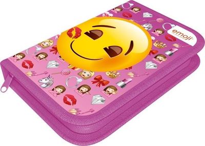Lizzy Card peračník, 1 poschodový prázdny,Emoji Emoji ružový (STK-396285)