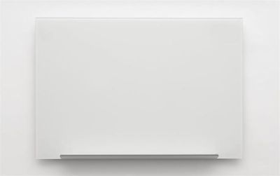Magnetická skelenná tabuľa, 105,3x188,3 cm, NOBO "Diamond", biela