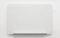 Magnetická sklenená tabuľa, 71,1x126 cm, NOBO "Diamond", biela