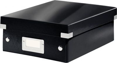 Malá organizačná krabica Click & Store čierna