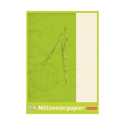 Milimetrový papier Herlitz A4 80g 20 listov
