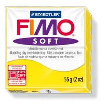 Modelovacia hmota, 56 g, FIMO "Soft", citrónová