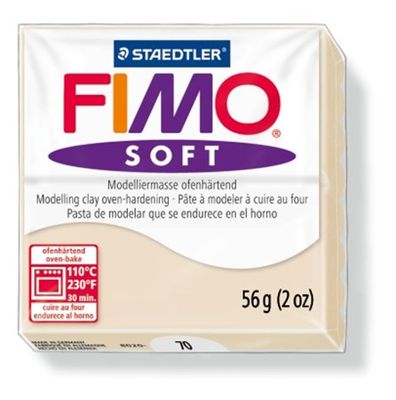 Modelovacia hmota, 56 g, FIMO "Soft", sahara