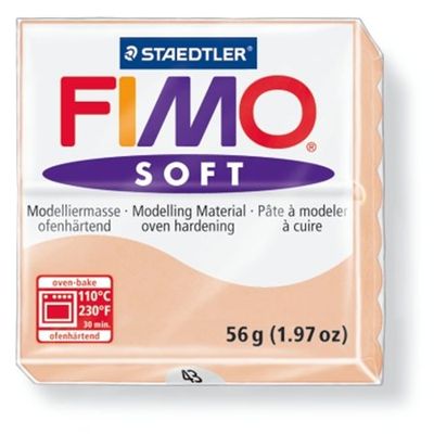 Modelovacia hmota, 56 g, FIMO "Soft", telová
