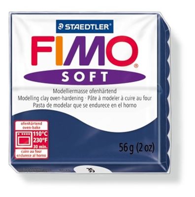 Modelovacia hmota, 56 g, FIMO "Soft", windsorská modrá