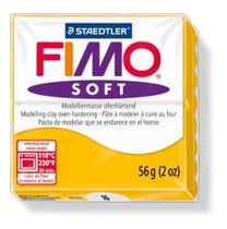 Modelovacia hmota, 56 g, FIMO "Soft", živá žltá