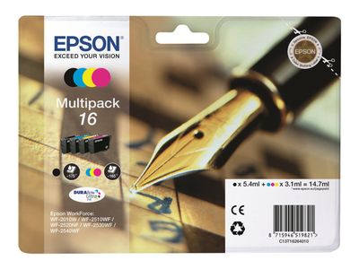Multipack EPSON T1626 (C13T16264010) CMYK - originál