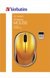 Myš, bezdrôtová, optická, stredná veľkosť, USB, VERBATIM 