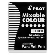 Náplň do plniacich pier, PILOT "Parallel Pen", čierna