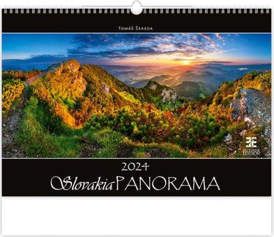 Nástenný kalendár Slovakia Panorama 2024