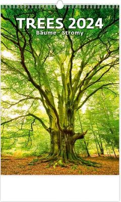 Nástenný kalendár Stromy 2024