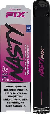Nasty Juice Air Fix - Blackcurrant Cotton Candy - 10mg