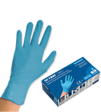 Nitrilové rukavice SETINO 3,5 g modré, bezpudrové
