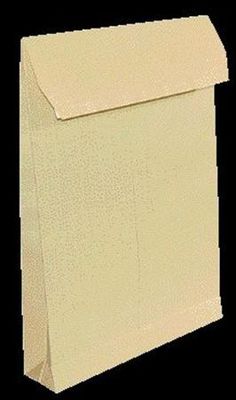 Obálka s postranným záhybom, TC4, silikónová, šírka spodku: 40 mm, VICTORIA, hnedý kraft papier