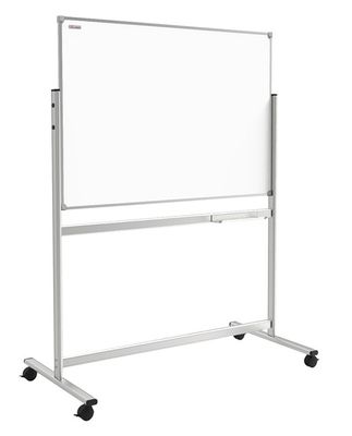 Obojstranná mobilná tabuľa, 120x120 cm magnetický povrch, Allboard (TDS1212)