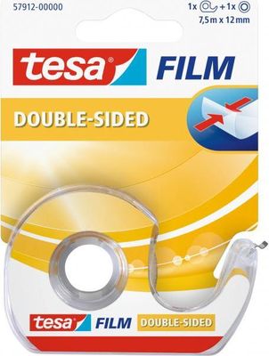 Obojstranná páska TESA 12 mm x 7,5 m s dispenzorom