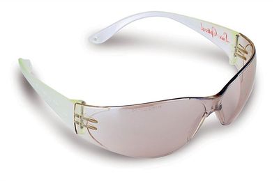 Ochranné okuliare "Pokelux", žltohnedé šošovky, UV400