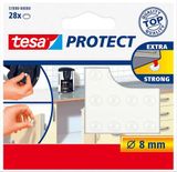 Ochranné protihlukové/protišmykové podložky, 8 mm, TESA 