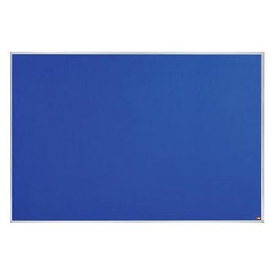 Odkazová tabuľa, hliníkový rám, 180x120 cm, NOBO "Essential", modrá