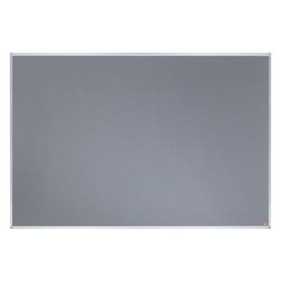 Odkazová tabuľa, hliníkový rám, 180x120 cm, NOBO "Essential", sivá