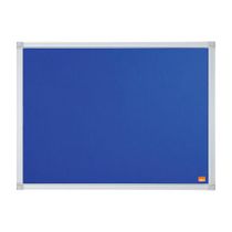 Odkazová tabuľa, hliníkový rám, 60x45 cm, NOBO "Essential", modrá