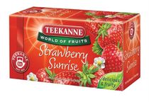 Ovocný čaj "TeekanneWOF Strawberry Sunrise", jahoda, 50 g, 1x12