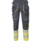 Pánske reflexné nohavice SHELDON RFLX antracit/žltá