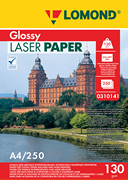 Papier Lomond pre laserovú tlač, lesklý, 130 g/m2 A4, 250 hárkov