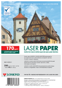 Papier Lomond pre laserovú tlač, lesklý, 170 g/m2 A4, 250 hárkov