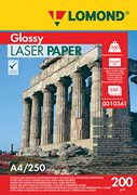 Papier Lomond pre laserovú tlač, lesklý, 200 g/m2 A4, 250 hárkov