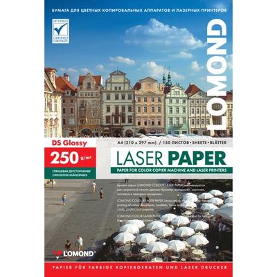 Papier Lomond pre laserovú tlač, lesklý, 250 g/m2 A4, 150 hárkov, (0310441)