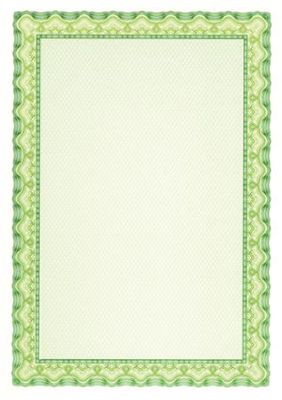 Papier na diplomy, A4, 115 g, APLI, smaragdovo zelený (70 ks/bal)