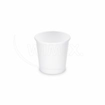 Papierový pohár biely O62mm 110ml `XS: 0,08L/4oz` [50 ks]