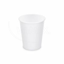 Papierový pohár biely O80mm 280ml `M: 0,2L/8oz` [50 ks]