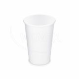 Papierový pohár biely O80mm 330ml `ML: 0,3L/10oz` [50 ks]