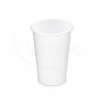 Papierový pohár biely O80mm 330ml `ML: 0,3L/10oz` [50 ks]