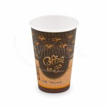 Papierový pohár ,,Coffee to go,, O80mm 330ml `ML: 0,3L/10oz` [50 ks]