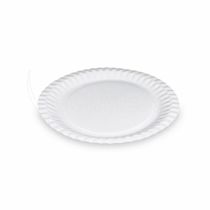 Papierový tanier biely O23cm RECY [100 ks]