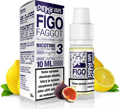 Pinky Vape Figo Faggot 10 ml 0 mg