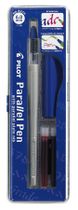 Plniace pero,0,5-6  mm, modrý vrchnák, PILOT "Parallel Pen"