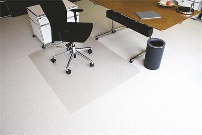 Podložka na koberec, tvar E, 120x150 cm, "Ecoblue"