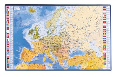 Podložka na stôl, anglické názvy, VIQUEL "Mapa Európy"