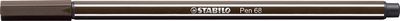Popisovač, 1 mm, STABILO "Pen 68", kávovo hnedý