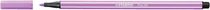 Popisovač, 1 mm, STABILO "Pen 68", pastelovo fialový