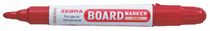 Popisovač na tabule, 2,6 mm, kužeľový hrot, ZEBRA "Board Marker", červená